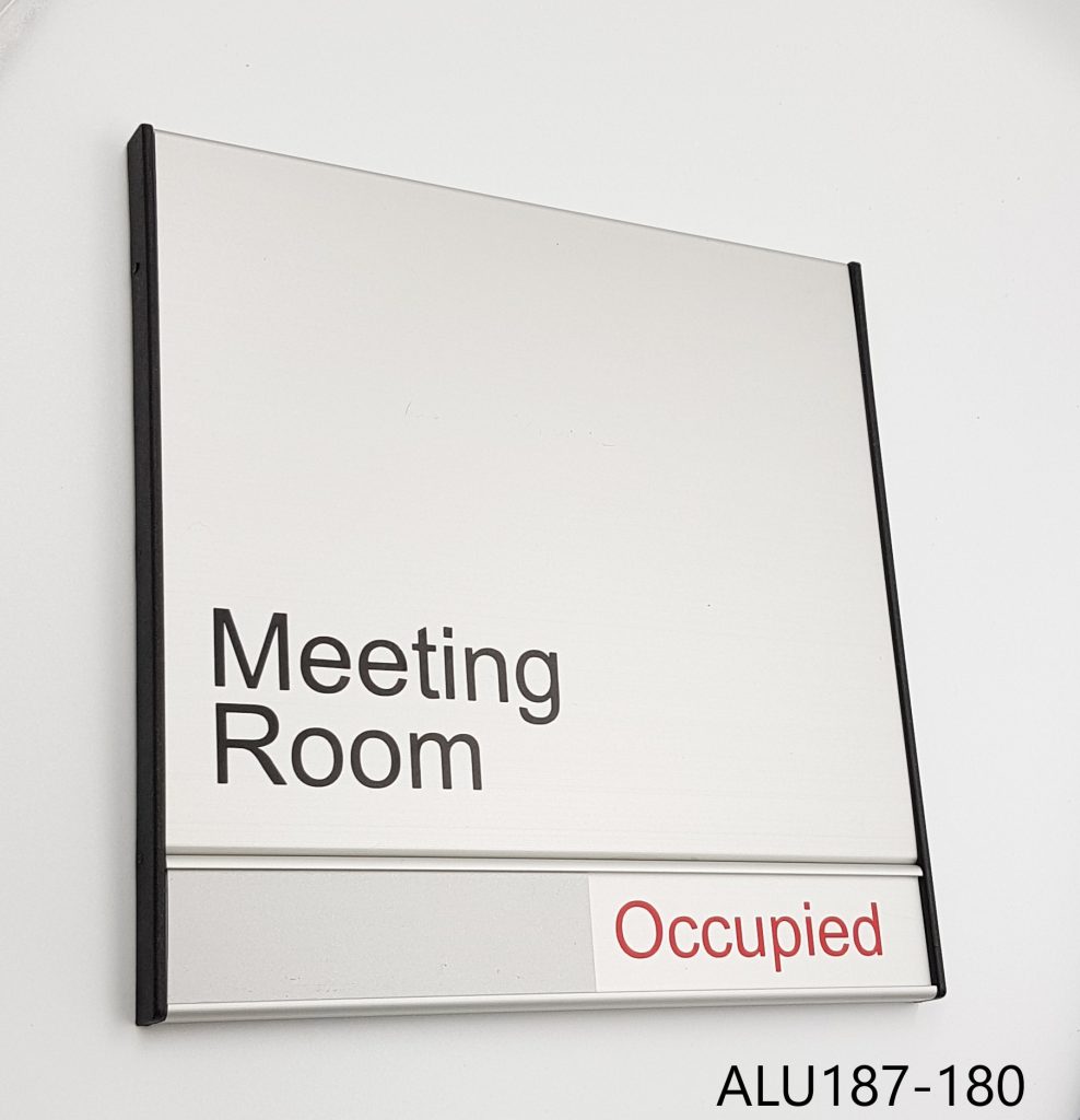 ALUMINIUM DOOR SIGN VACANT/OCCUPIED WITH ROOM NAME - Pronto Dynamic ...