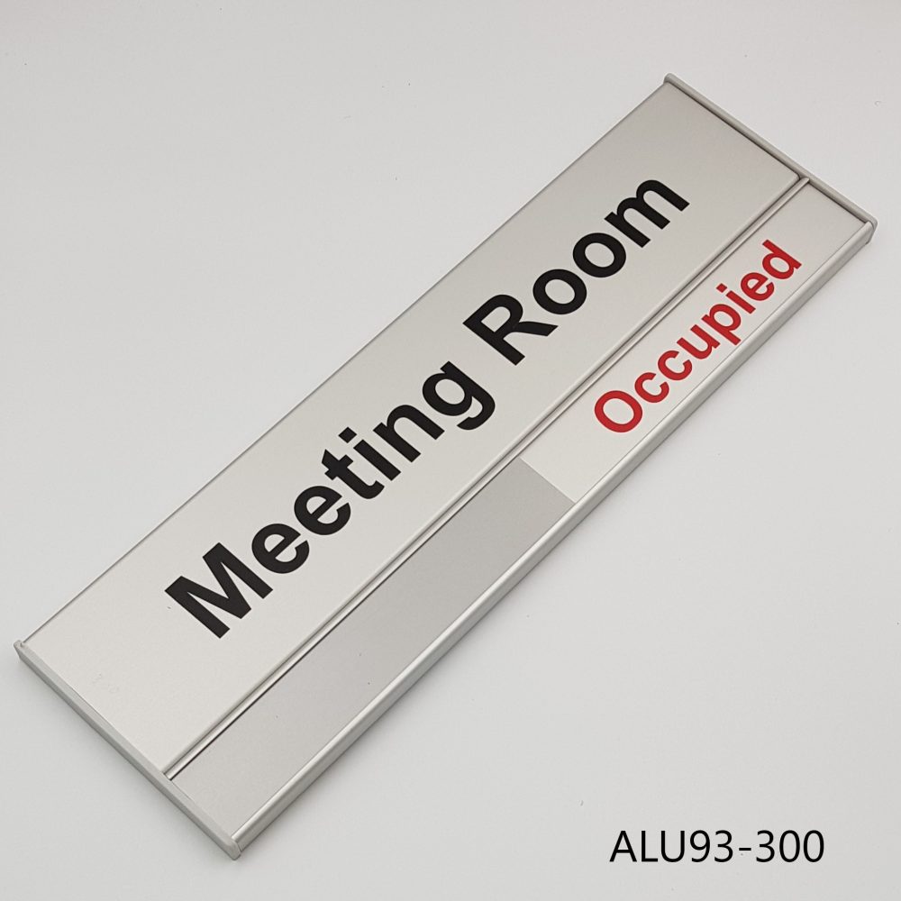 ALUMINIUM DOOR SIGN VACANT/OCCUPIED WITH ROOM NAME - Pronto Dynamic ...